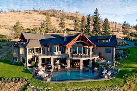 big house with big pool