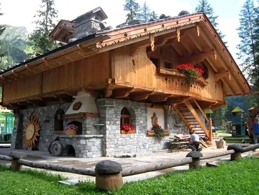 European style cabin