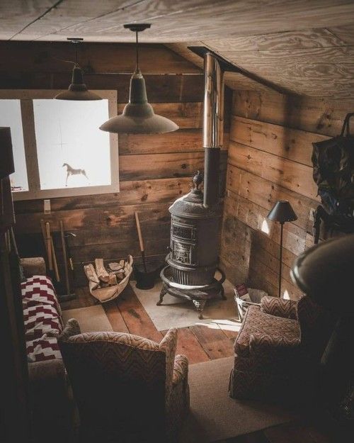 cabin stove