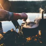 cooking in the rugged outdoors