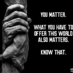 you matter quote