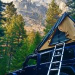 jeep camping at Yosemite