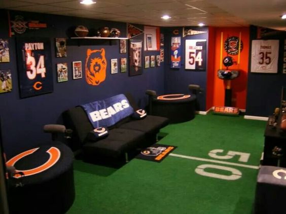 chicago bears manly room