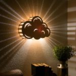 cloud wall sconce