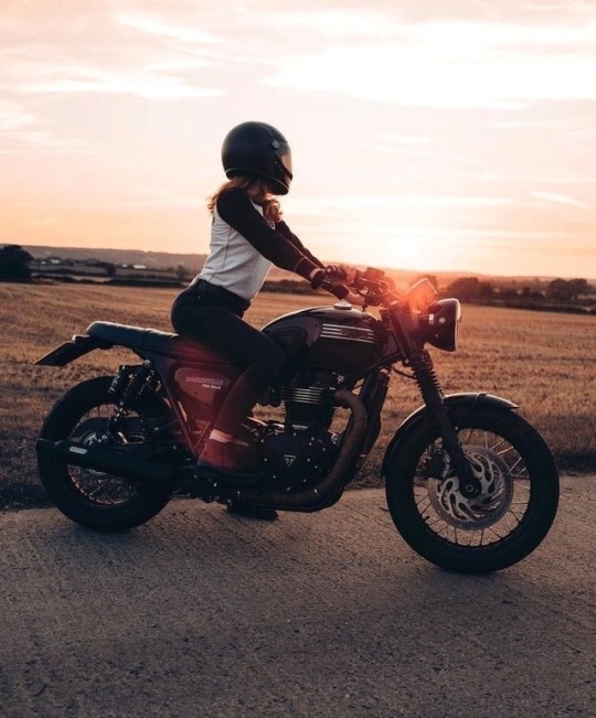 women on motorcycle