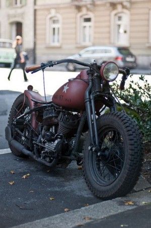 WWII motorcycle