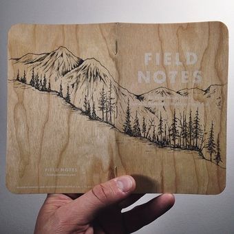mountain scene field notes