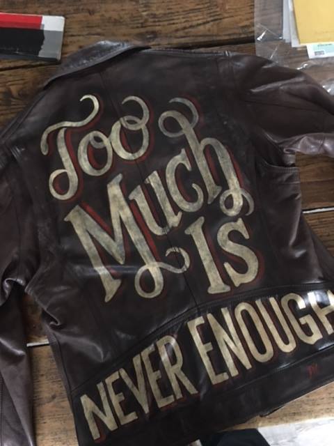 too much is never enough jacket