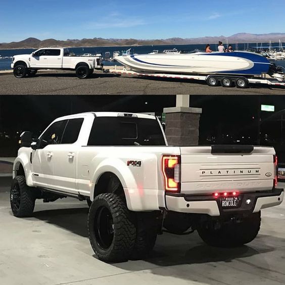 ford truck and boat