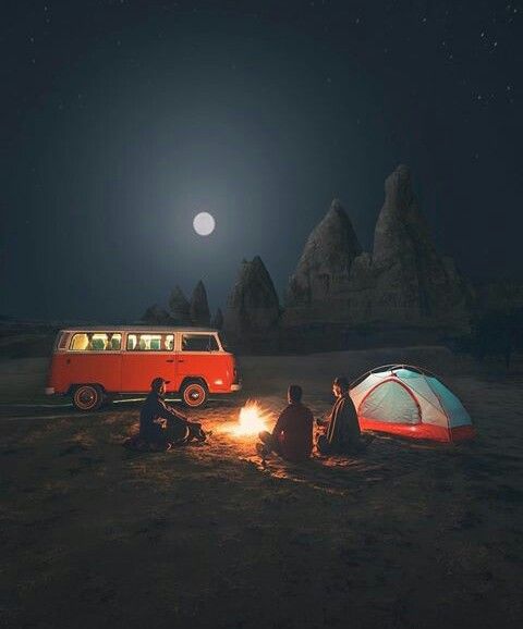 summer night camp out
