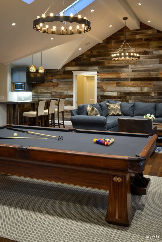 manly game room
