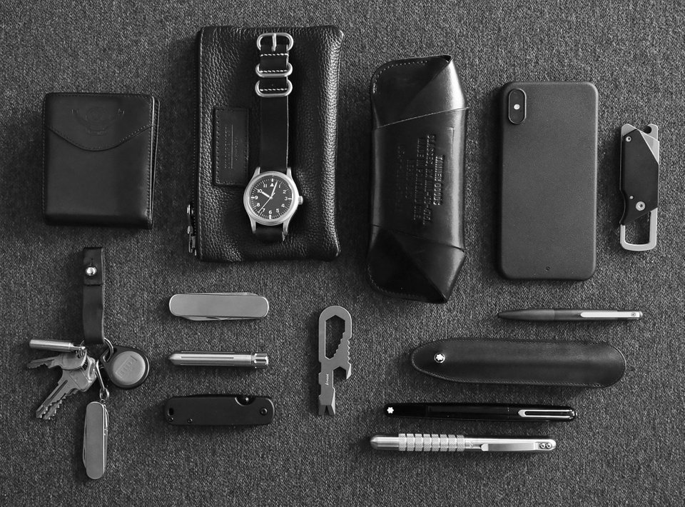 Silver and Black Every Day Carry