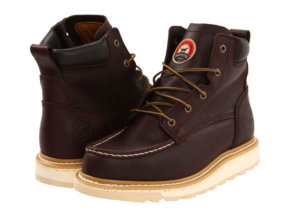 Irish Setter by Red Wing Shoes Mens Ashby Wedge 6 Lace-Up Work Boots