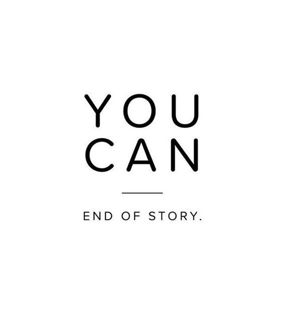 you can end of story