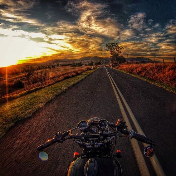 country road motorcycle