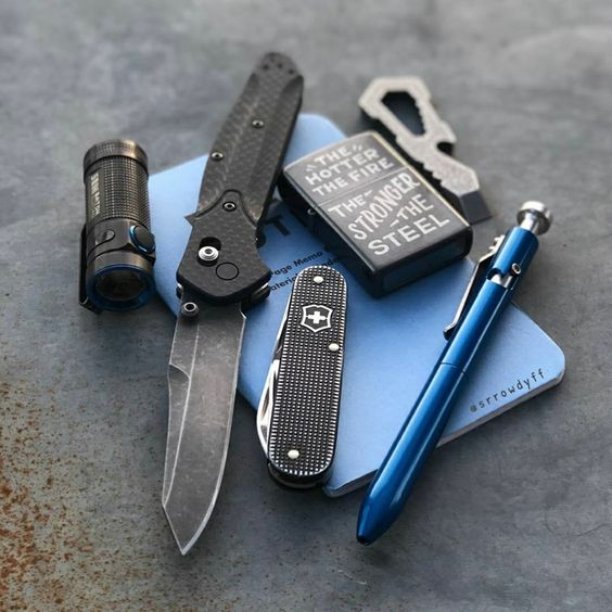 edc with field notes notebook
