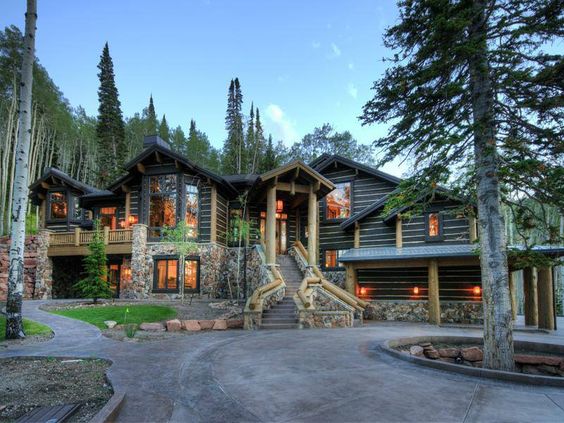 luxury mountain home