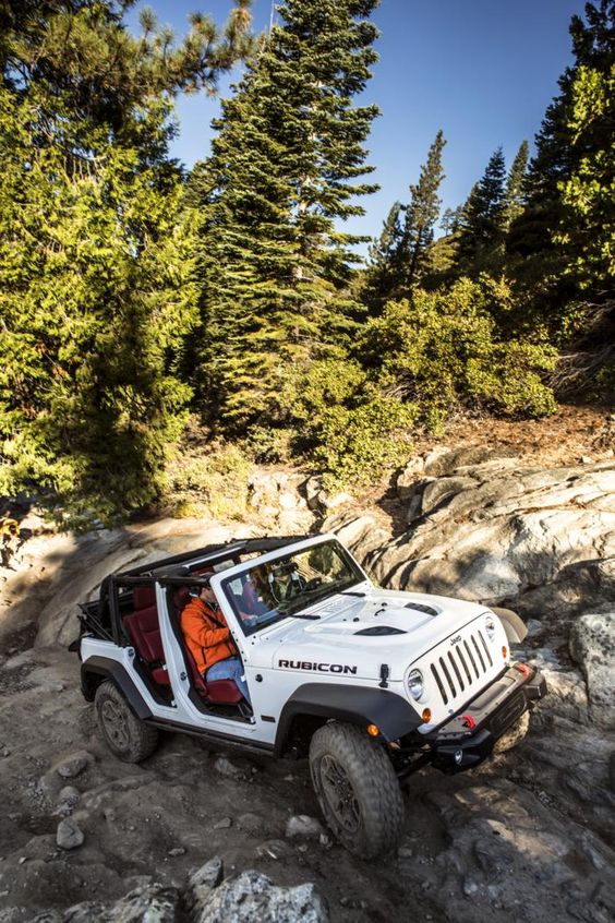 rubicon jeep in the wilderness