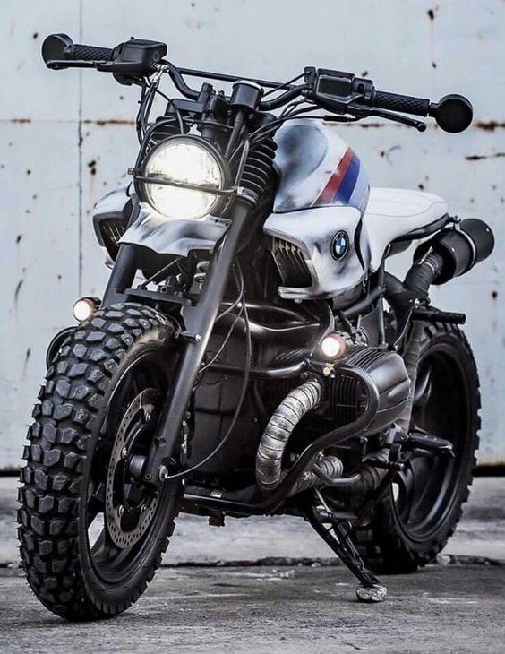 sturdy looking dual sport bmw motorcycle