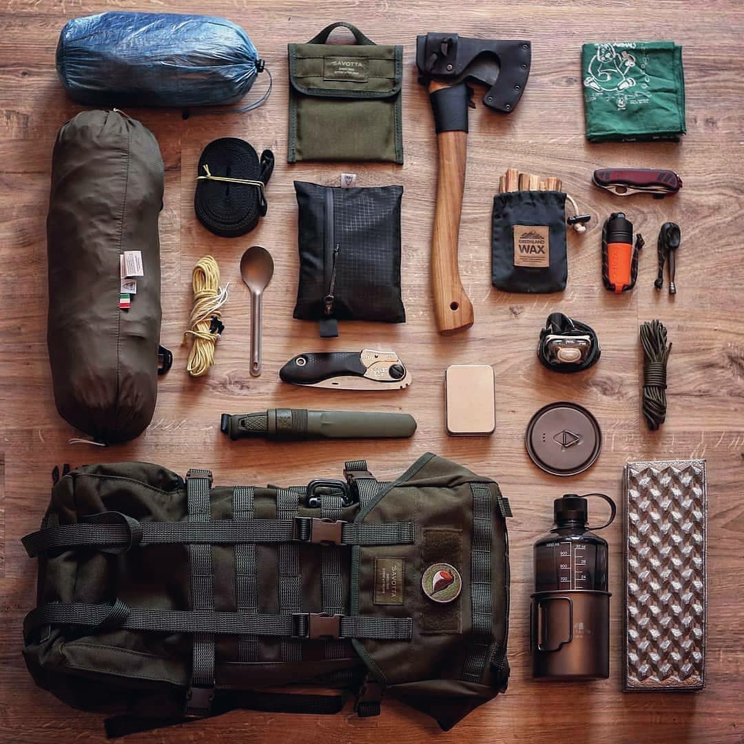 complete camping gear