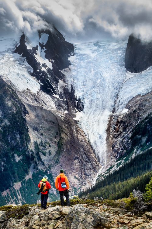 Bugaboo Glacier in the Purcell Mountains of British Columbia - Canada