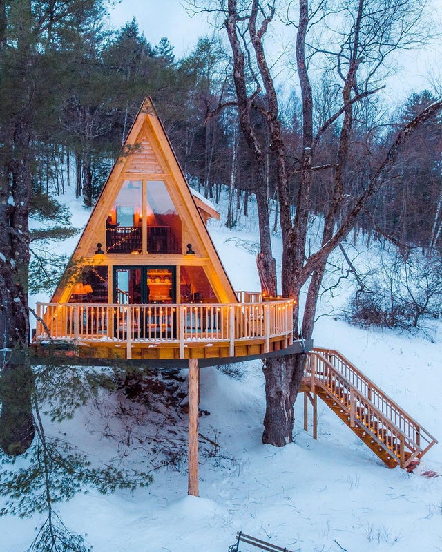 elevated a-frame