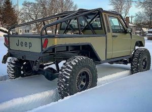 the manly life-snow jeep