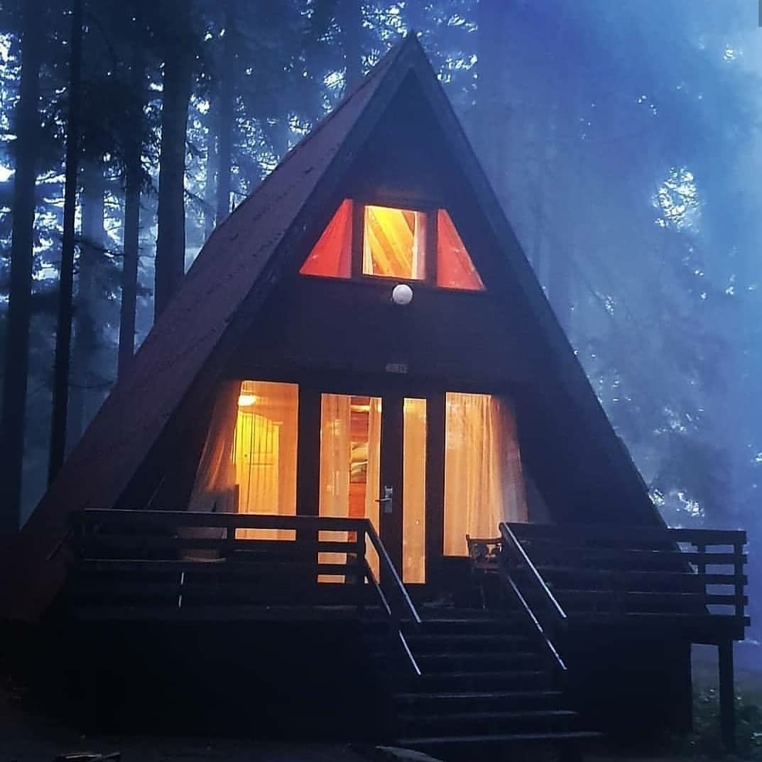 cabin in the mist