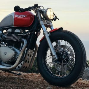 the manly life - triumph motorcycle