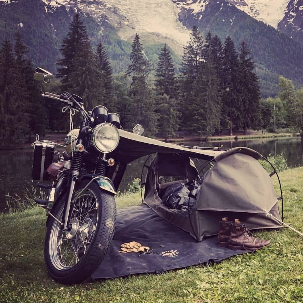 motorcycle tent