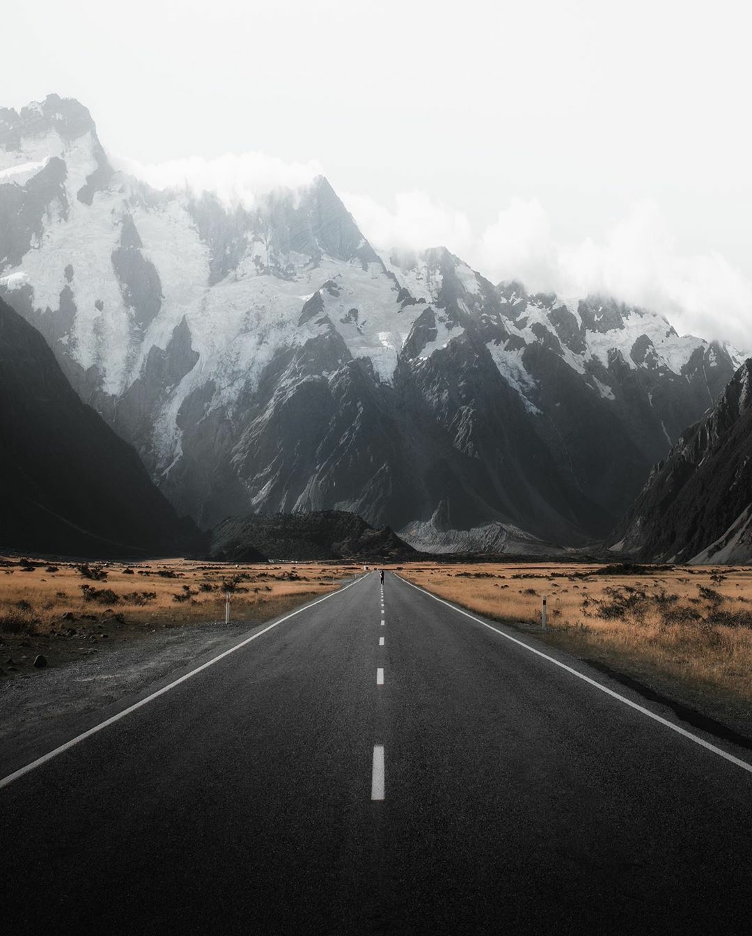 a road in New Zealand