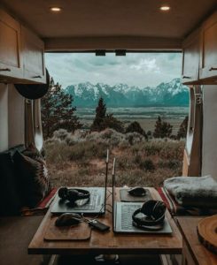 the manly life - nomad camper in wilderness