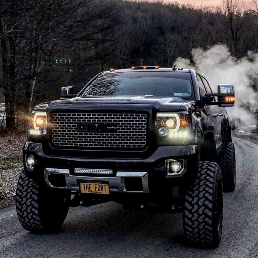 tough looking gmc truck