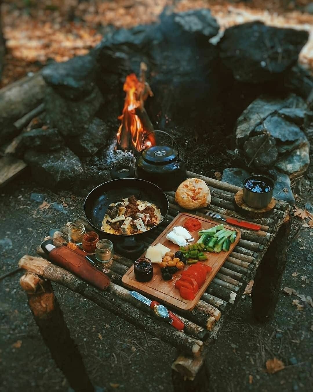 camping meal