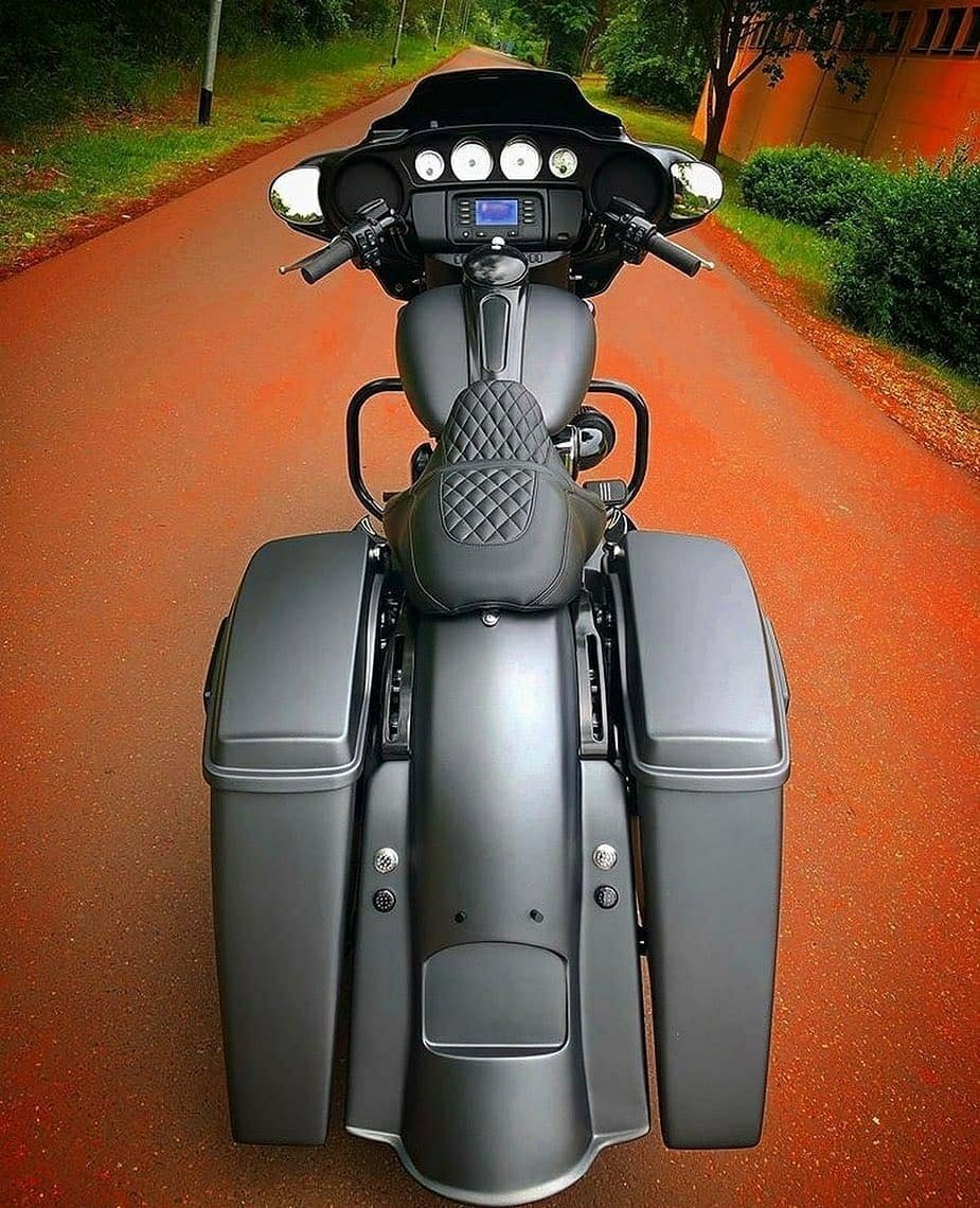 Harley Softail Top View