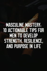 masculine mastery